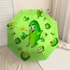 1pc Cucumber Character Pattern Umbrella Design Automatic Opening and Closing Umbrella, High-quality Travel Umbrella,  c1128001