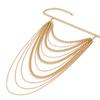 Multilayer Shoulder Chain for Women Punk Long Tassel Neck Body Jewelry Party Gifts