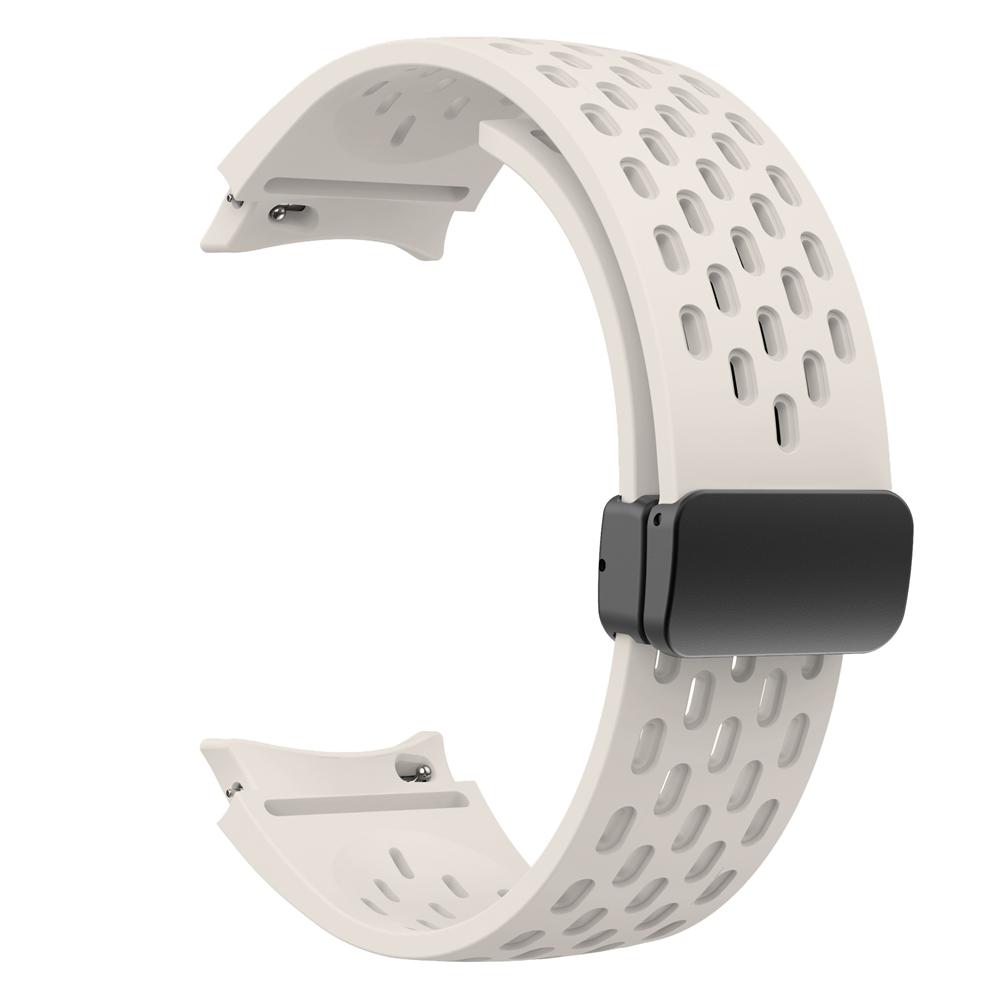 Silicone Strap for Samsung Galaxy Watch 6 Classic 43mm 47mm 5Pro 45mm Magnetic Buckle Band For Galaxy Watch 6 5 4 40mm 44mm
