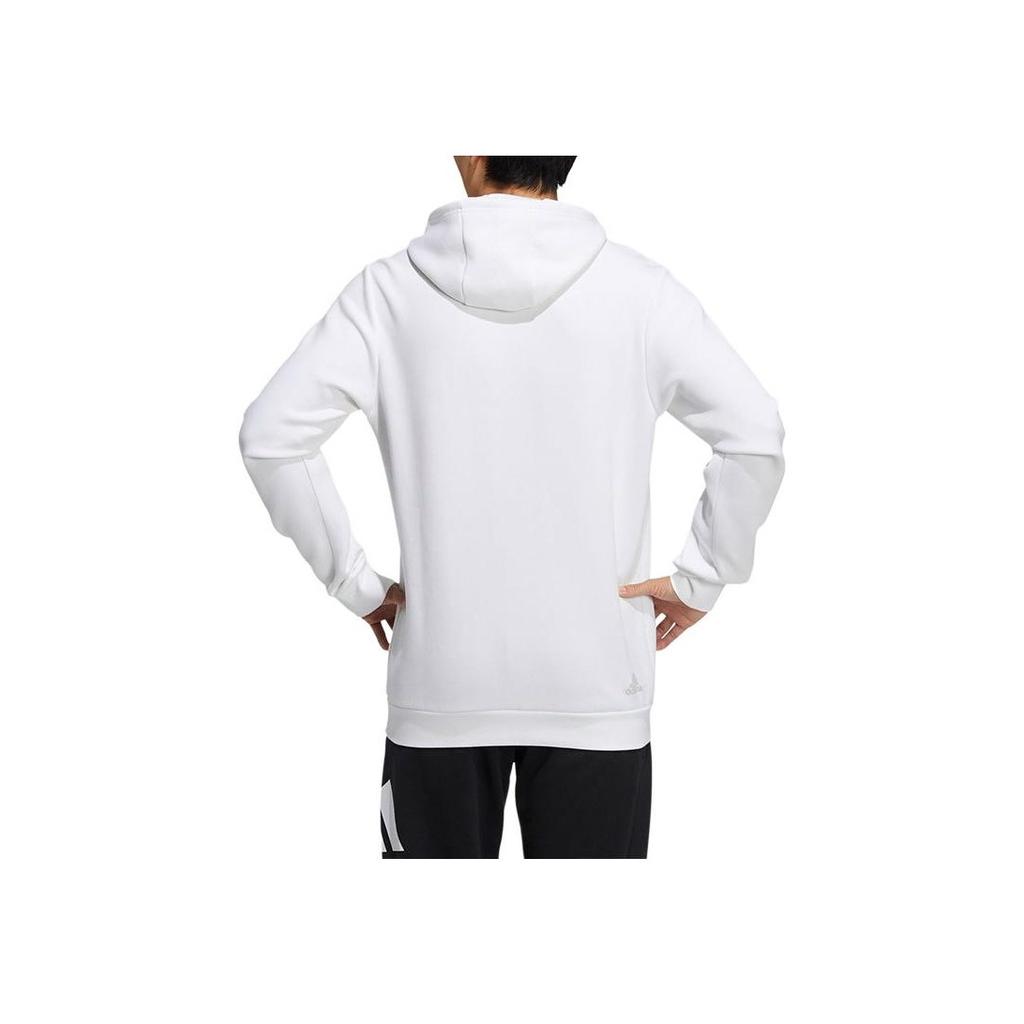 Adidas Shanghai Logo Print Hoodie Men Tops White HG0631