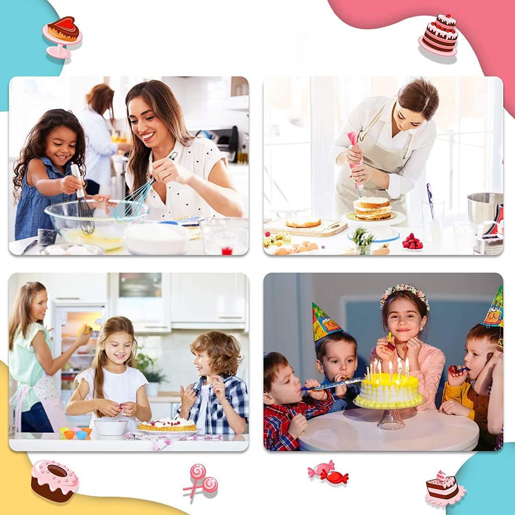 Vibrant Dinosaur Fabric Apron Kitchen Playset For Kids With Essential Accessories Baking