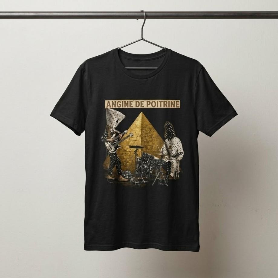 Angine De Poitrine Surreal Sun Art Band Unisex Black Mens S-5XL Unisex T-Shirt L