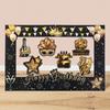 18th 30th 40th 50th Birthday Party Photo Booth Frame Props Black Gold Birthday Party Decor 30 40 50 60 Year Birthday Backdrop