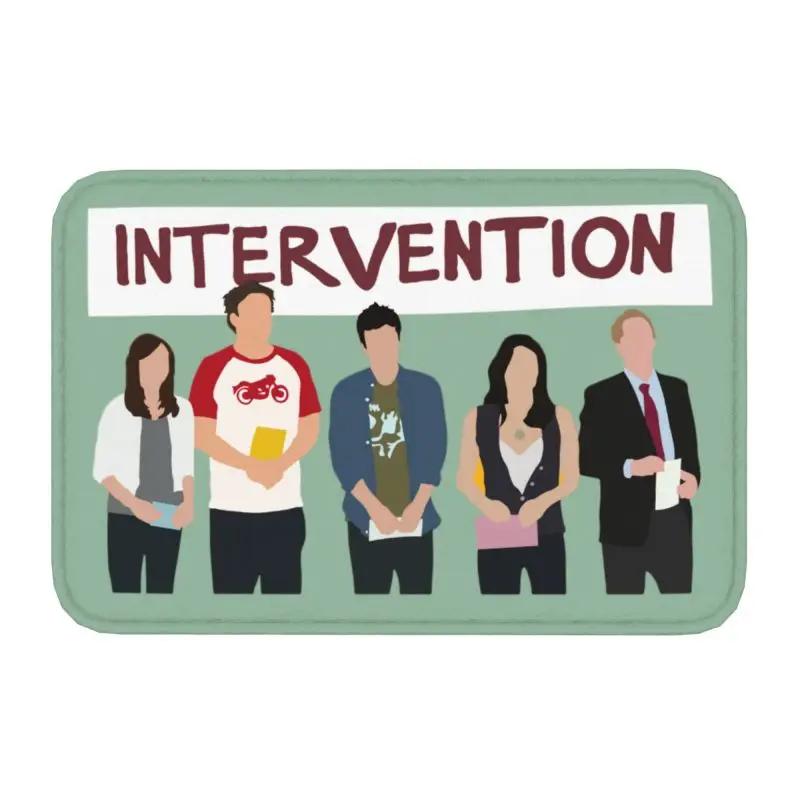 Intervention How I Met Your Mother Front Floor Door Entrance Mat Outdoor TV Show Bath Kitchen Doormat Toilet Carpet Rug