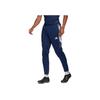 Adidas Solid Color Logo Print Stripe Detail Joggers Men Bottoms Blue GH7134