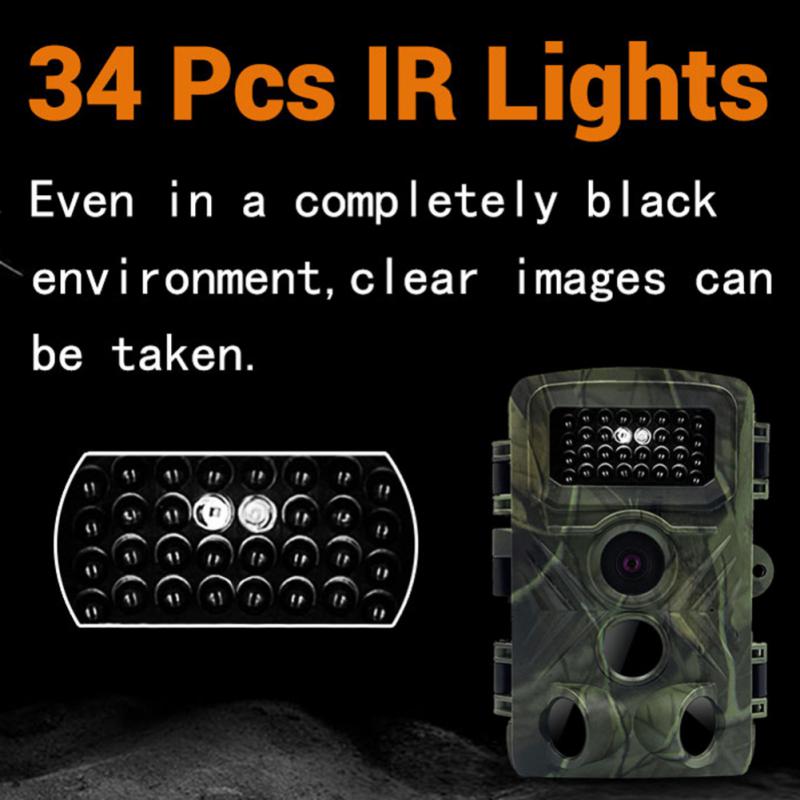 Pr3000 Night Po Trail Camera Kamera myśliwska Wielofunkcyjne nagrywanie wideo Ip54 Wodoodporna 32mp Outdoor 1080p