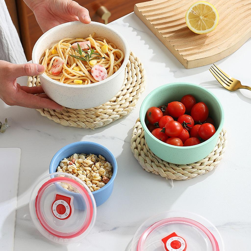 Food Grade PP Food Storage Container with Airtight Lid Refrigerator Organizer for Vegetables Grains Noodles