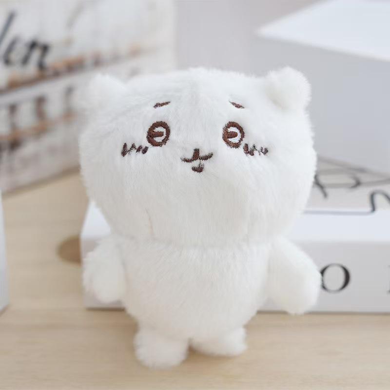Xiao Baji Yika Kawaii Plush Keychain - Little Red Book Style Couple Bag Charm Bead Chain