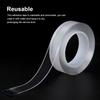 Adhesive Tape Reusable Acrylic Double Sided Transparent Tapes Removable Trimmable Wall Sticker for Kitchen Car