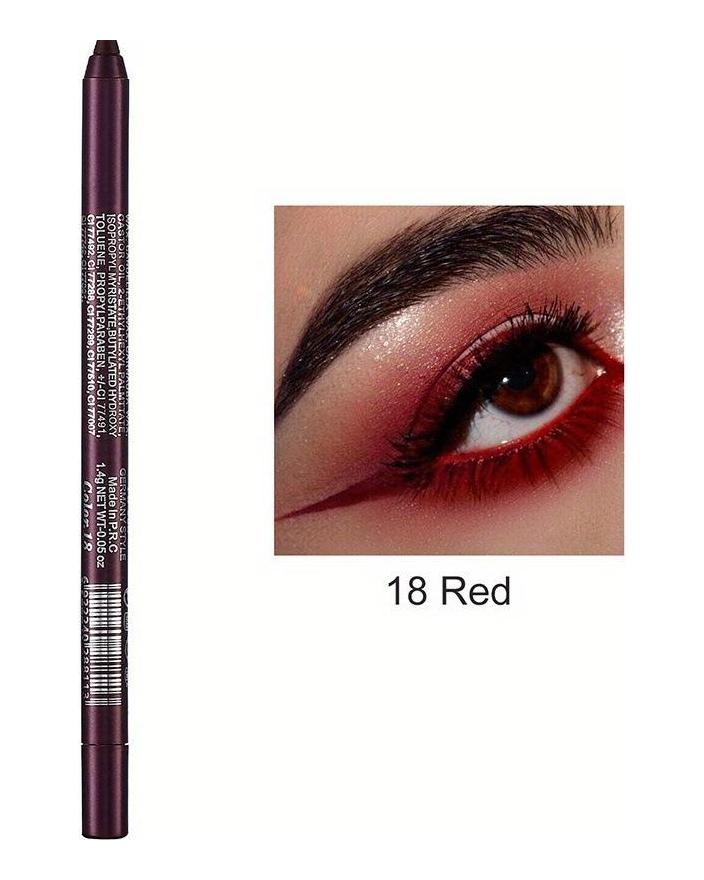 Multifunktionaler Lidschattenstift Monochromer Eyeliner-Stift Perlenglitzerkleber Eyeliner-Stift Augen-Make-up-Stift