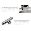 Stainless Steel Stand Clamp On Fishing Rod Sea Fishing Rod Holder Boat Yacht Adjustable Fish Rod Holder Accessories Hardware