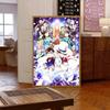 Anime Detective Conan Poster Self-adhesive Art Waterproof Paper Sticker Coffee House Bar Room Wall Decor