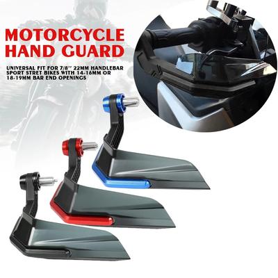 Windproof Handlebar Protectors Stable Aluminum Alloy Motorcycle Hand Guard Safe Waterproof Protective Gear Motorbike Motocross