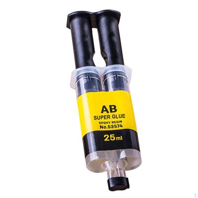 Epoxy Glue, 25ml Minute Weld Instant-Setting Epoxies, 0.85 Liquid Ounce Resin for Damage