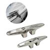 Professional 316 Stainless Steel Eye Pad Oxidation Resistant Cleat Short Leg Boat Mooring Hardware for Boat Dock Mooring