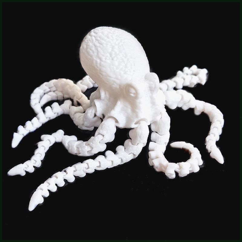 3D Printing Octopus Ornament Fish Tank Landscape Jewelry Internet Celebrity Toy Octopus Model Simulation Creative Handmade Gift