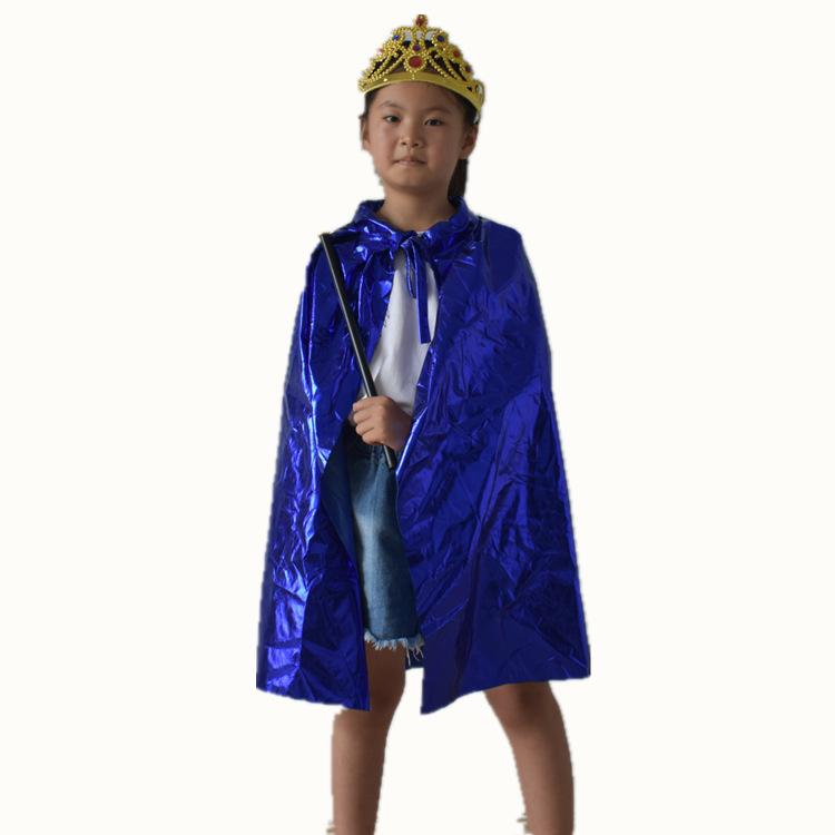 Halloween children show costumes male and female princess cape cape king cosplay prince clothes