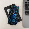Peacock Feathers   Phone For Samsung Galaxy A53,31,52,72,41,22,73,32,71,Note,J7,8,9,5G Soft Black Silicone Case