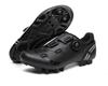 New cycling shoes with locks Double buckle lock shoes Men's and women's road cycling power shoes Hard sole Mountain cycling Rubber sole