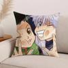 Hunter Gon Killua Curarpikt Anime Cartoon Pillow Case Office Cushions Suitable For Sofa Car Bedroom Decorative Cushion Cover