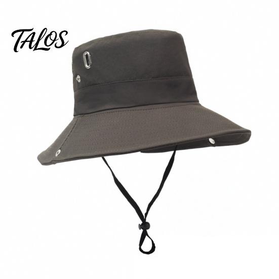 Sun Hat for Hiking Extra Wide Brim Men Women, Quick Dry Bucket Cap with Adjustable Outdoor Headwear Breathable Vents, Wind Cord Snap Flip Fishing