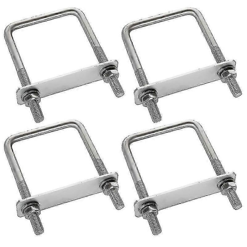 U-Bolt Clamps for Roof Box Boat and Car 4pc