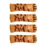 4Pcs Cat Paw Chair Leg Cover Knitting Furniture Feet Cover Floor Protectors Non-Slip No Scratch Noise Reduction Hardwood Floors Furniture Booties