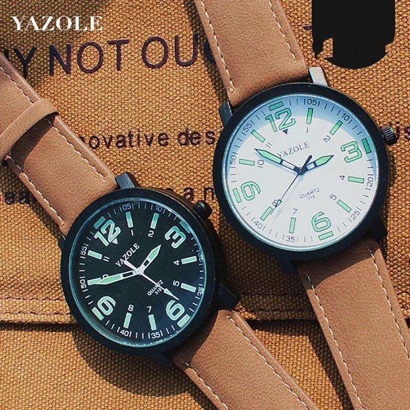 Top Brand New Fashion Couple Sports Watch Men's and Women's Large Dial Luminous Quartz Belt Student Watch