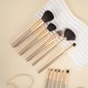 Complete Set of Animal Hair Blush Brush Eyeshadow Brush Loose Powder Brush Nose Shadow Brush Detailing Makeup Brush Set