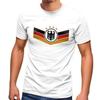 Męska Koszulka Piłkarska Niemcy Puchar Europy Flaga Niemiec Flaga Narodowa T-shirt