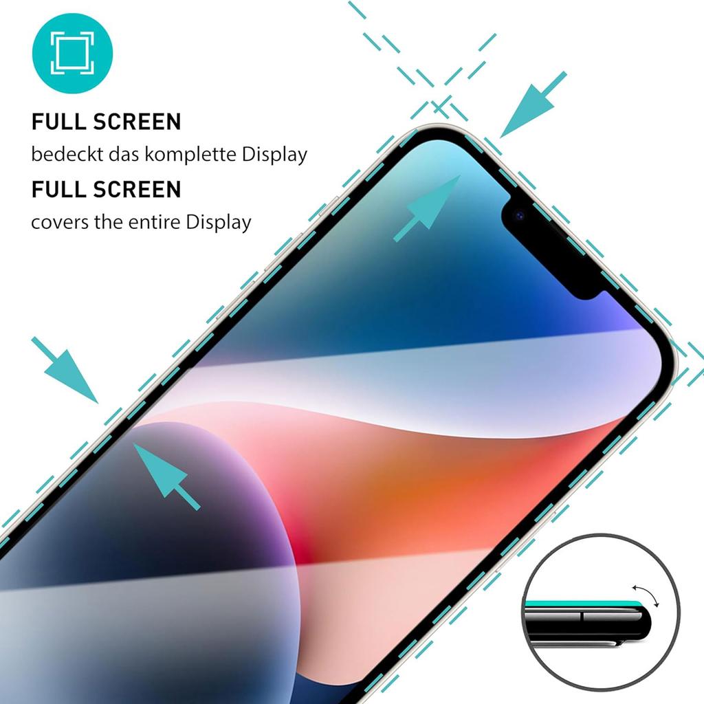 3PCS Tempered Glass for iPhone 11 12 13 Pro XR X XS Max Full Screen Protector on for iPhone 14 Pro Max Mini 7 8 6 6S Plus Glass 2