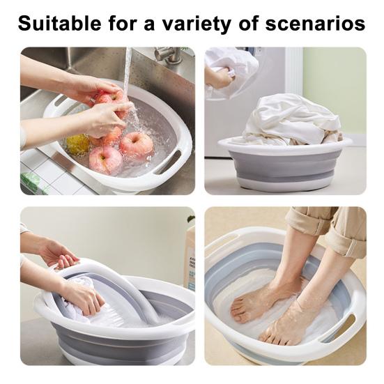 Collapsible Foot Bath Portable Pool Foot Bath Large Capacity Foot