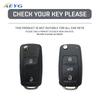 Key Case Cover Holder Fob Keychain For Vw Volkswagen Polo Tiguan Passat B5 B6 B7 Golf 4 5 6 Mk6 Jetta Lavida For Skoda Octavia