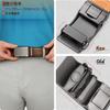 [BULLIANT] Men's Belt Set of 2, Large Size Belt for Suits and Business, No Holes, Automatic Lock, Infinitely Adjustable 35mm Belt, Gift Box Included