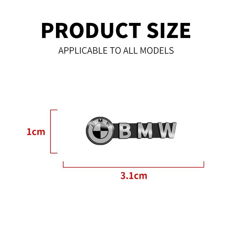 4 stuks auto audio decoratie 3D Aluminium Badge Embleem Stickers Voor BMW X1 X3 X5 X6 X7 1 3 5 6 7 Serie G20 G30 G11 F15 F16 G01 G02 F48