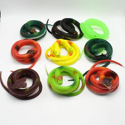 Novelty Fake Rubber Bionic Snake Prank Toy - Soft Gum Tricky Party Prop Shocking Scary Garden Outdoor Decor Tricky Gift For Kids