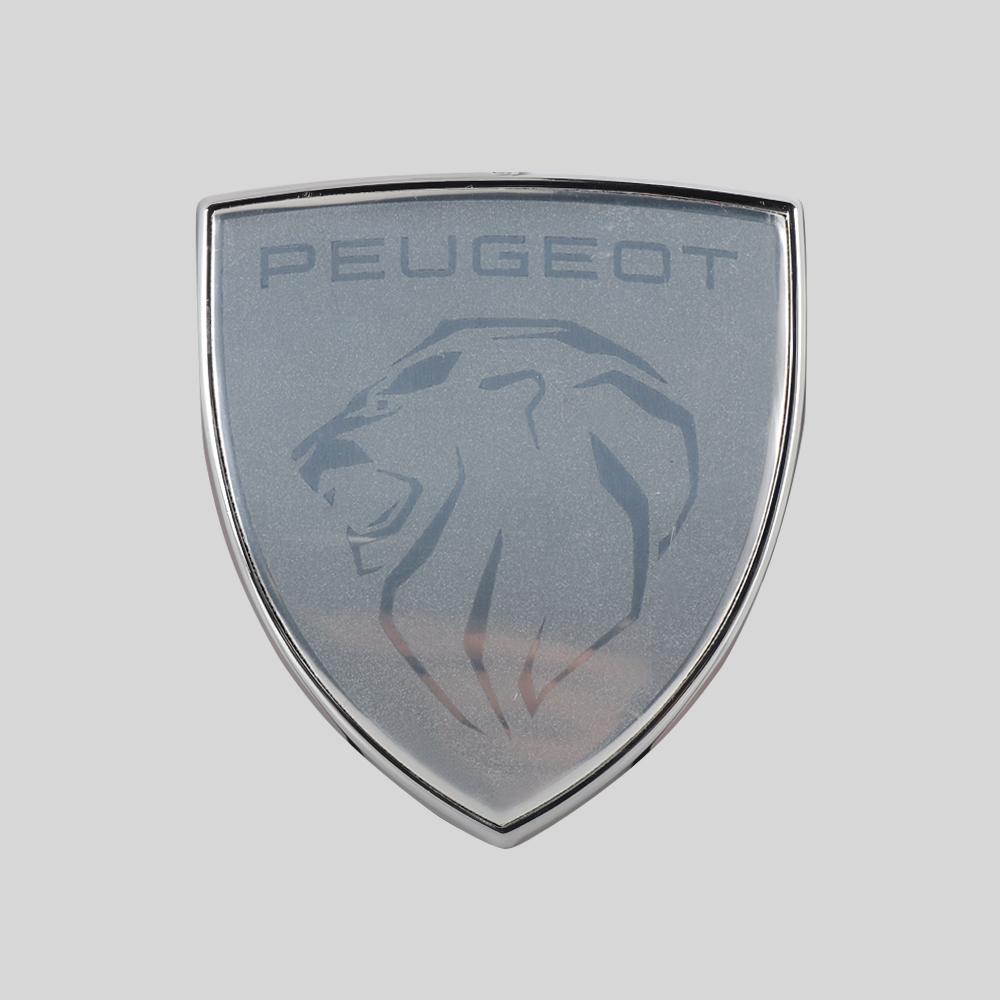 2026 Het Bilklistermärke Bil Original Främre Motorhuvs Emblem Dekal Tillbehör För Peugeot 308 408 508 RCZ  205 208 3008 2008 108 206 207