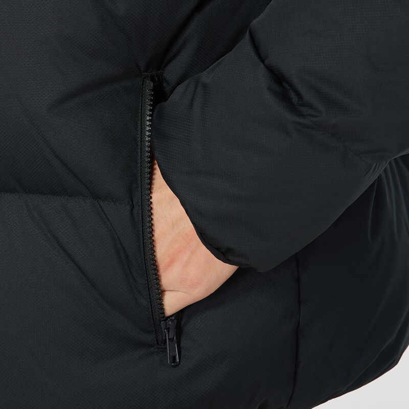 New Nike ClubTherma FIT Down Jacket Men's Black/White FZ5029-010