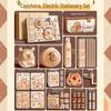 First Grade Back-to-School Capybara Stationery Gift Set: Complete Study Supplies Package