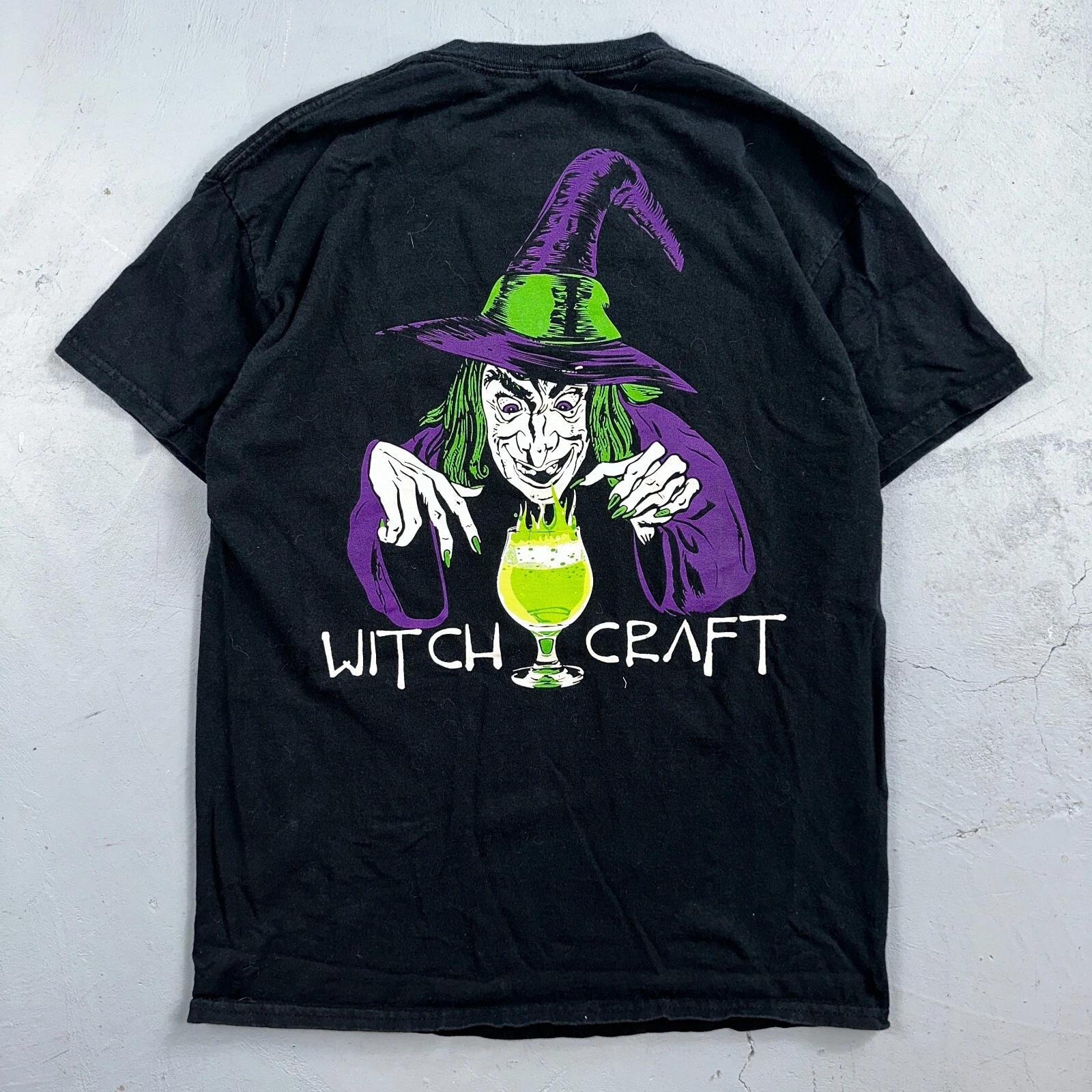 Witch Craft Chicago Y2K VTG T Shirt Witched Grunge Skateboard Potion Graphic S