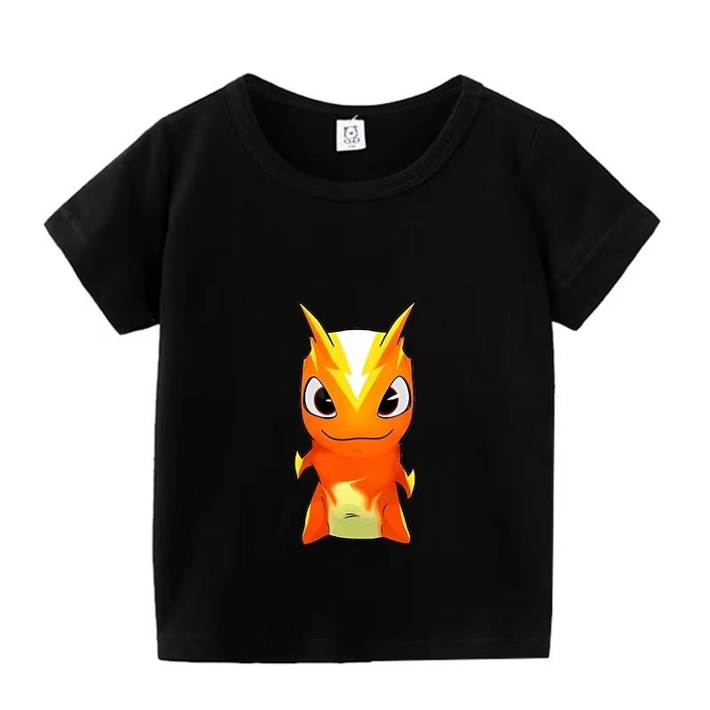 

Cute Children T-shirt Cartoon Print Comfortable Casual Clothies Tops Kids 160