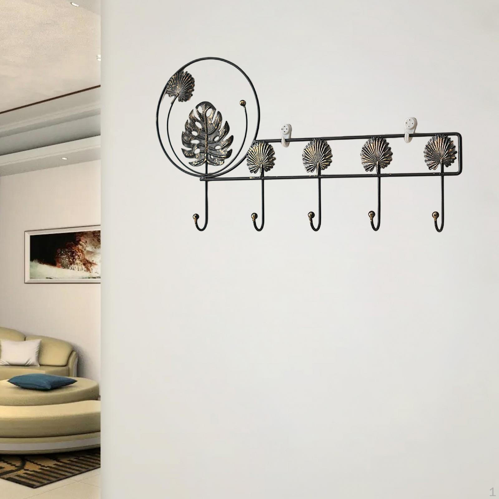 Навесная вешалка для одежды для организации пространства в прихожей Leaves 1198₽