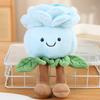 New Plant Series Rose Flower Plush Toys Soft Cartoon Pink Blue White  Dolls Home Decor Cute Baby Valentine's Day Gift For Girls