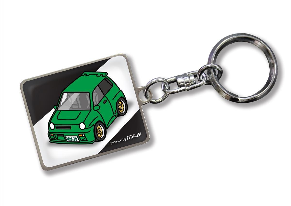 

Custom Keychain Honda City AA VF Type Black Car Green [MKJP] Base Color