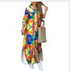 2025 Autumn Fashion Long Sleeve Shirt Dress, S-5XL, Large Stock