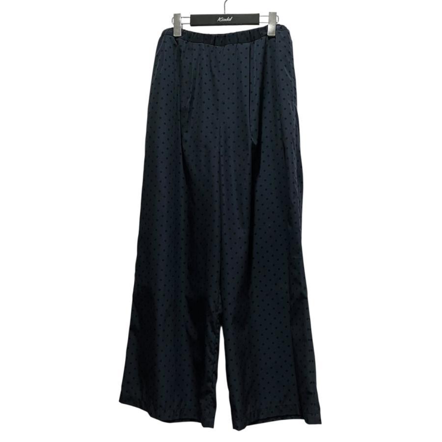 VERMEIL par iena 24SS Dot Easy Pants 24-030-938-2001-2-0 Navy Size: 3