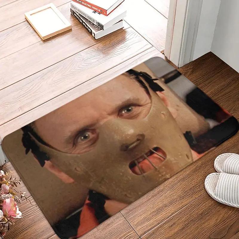 Mads Mikkelsen Floor Door Kitchen Bath Mats Anti-Slip Indoor Hannibal Lecter TV Show Doormat Room Entrance Rug Carpet Footpad