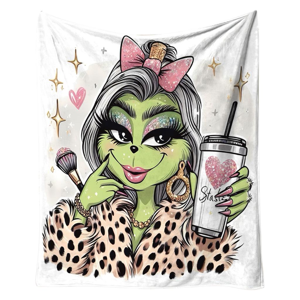 100*130cm Greentown Flannel Blanket