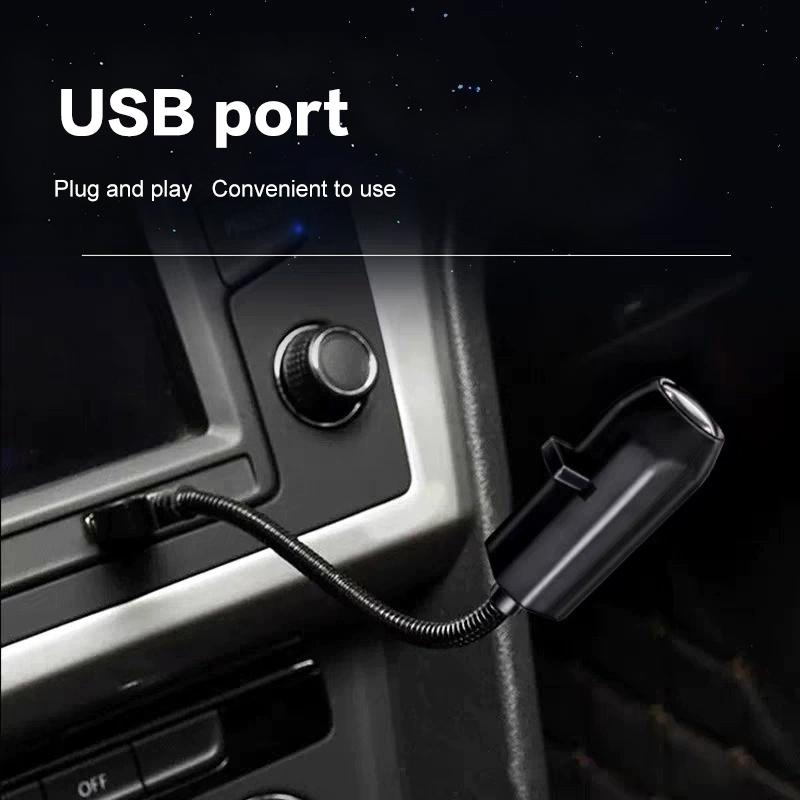 USB Starry Sky Projector Night Light Moon Earth Ceiling Lamp Remote Control 360 Degree Rotating Ambiance Light for Home Bedroom
