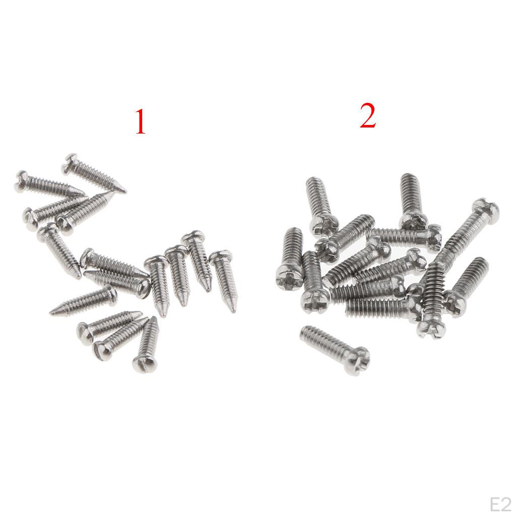 1000 Pieces Stainless Steel Professional Frameless Glasses Screw Repair Kit Optical Tool Tiny